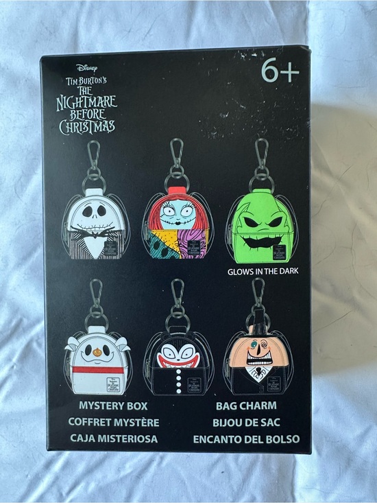 Loungefly Handbags - Loungefly Mystery Box Bag Charm - Nightmare Before Christmas - Zero - brand new